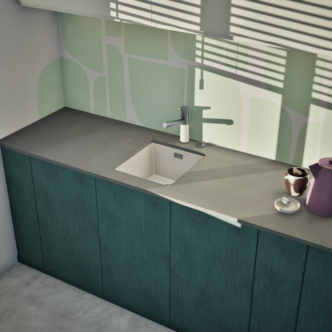 Dřez FORMHAUS D-100LS NERO